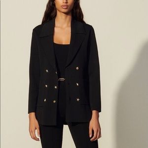 Sandro Jocelyne Double breasted Cardigan